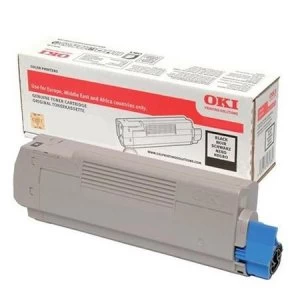 Image of OKI 46508712 Black Laser Toner Ink Cartridge
