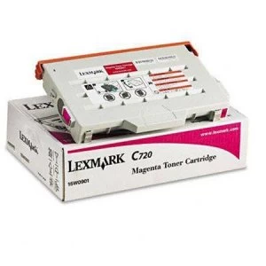 image of Lexmark 15W0901 Magenta Laser Toner Ink Cartridge