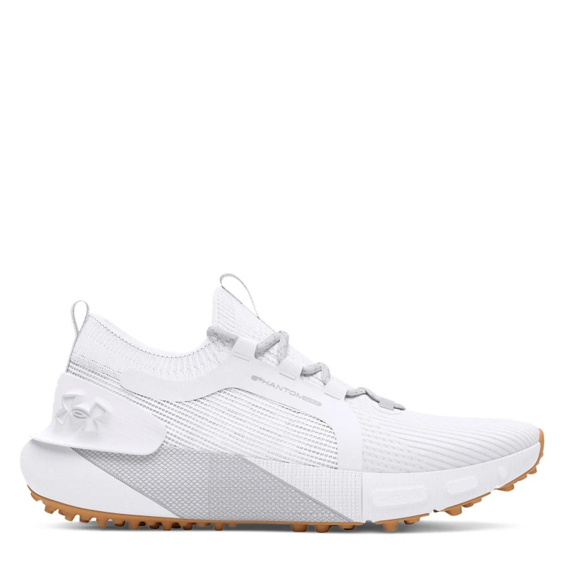 Image of Under Armour Womens Phantom Spikeless Golf Shoes White female 4 (37.5)
