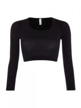 Image of Spanx Arm tights solid top Black