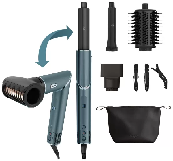 image of Shark HD450TLUK FlexStyle 5-in-1 Hot Air Styler & Hair Dryer