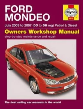 Image of Ford Mondeo Owners Workshop Manual by R. M Jex Hardback