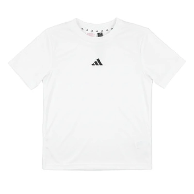Image of adidas Train Essentials Logo Regular Fit T-Shirt Kids boys's Children's T shirt in White