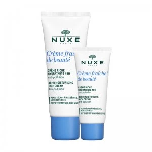 image of NUXE Creme Fraiche De Beaute Coffret Dry Skin Set