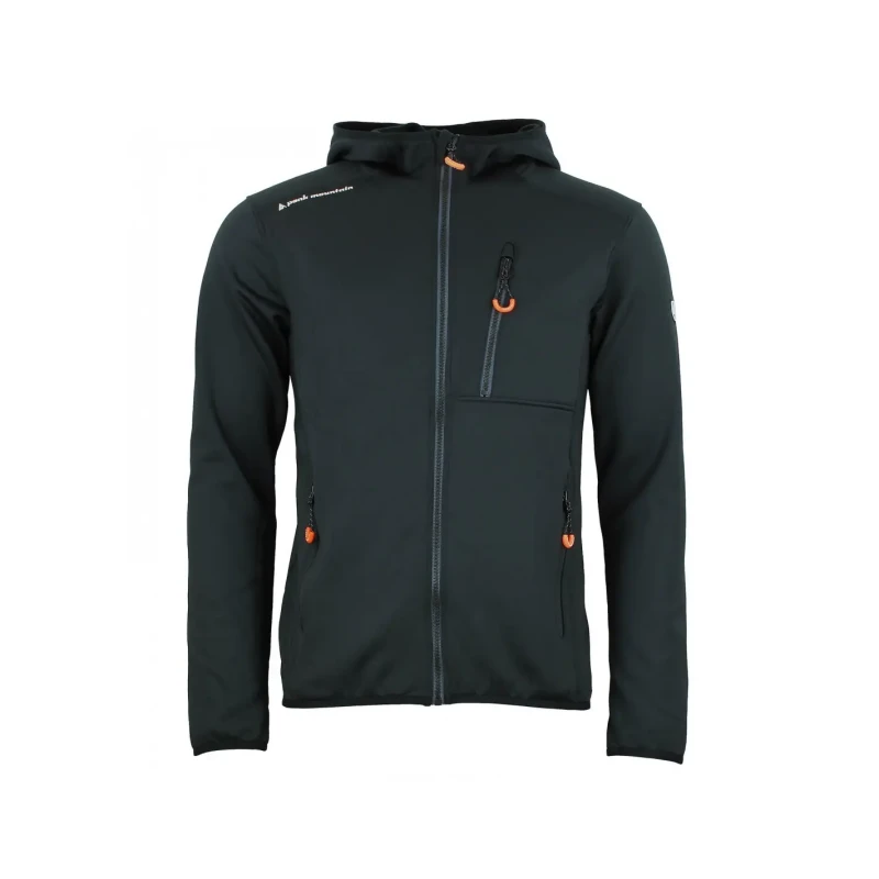 Image of Polarshell jacket Peak Mountain Noir Male M