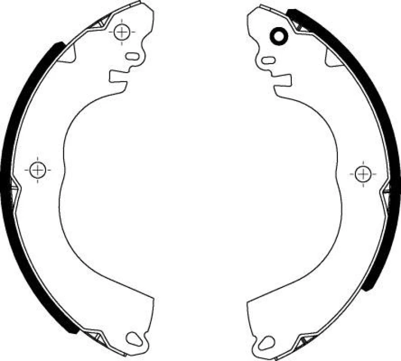 Image of Brake Shoe Set TRW GS8918