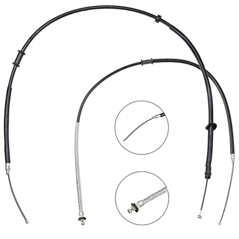 Image of RIDEX 124C1389 Brake Cable Right Rear Cable,parking brake (124)