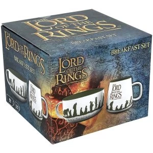 image of Lord of the Rings Fellowship Breakfast Set