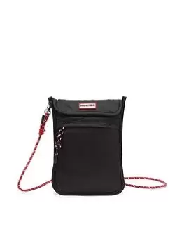 image of Hunter Original Packable Phone Pouch - Black, Women