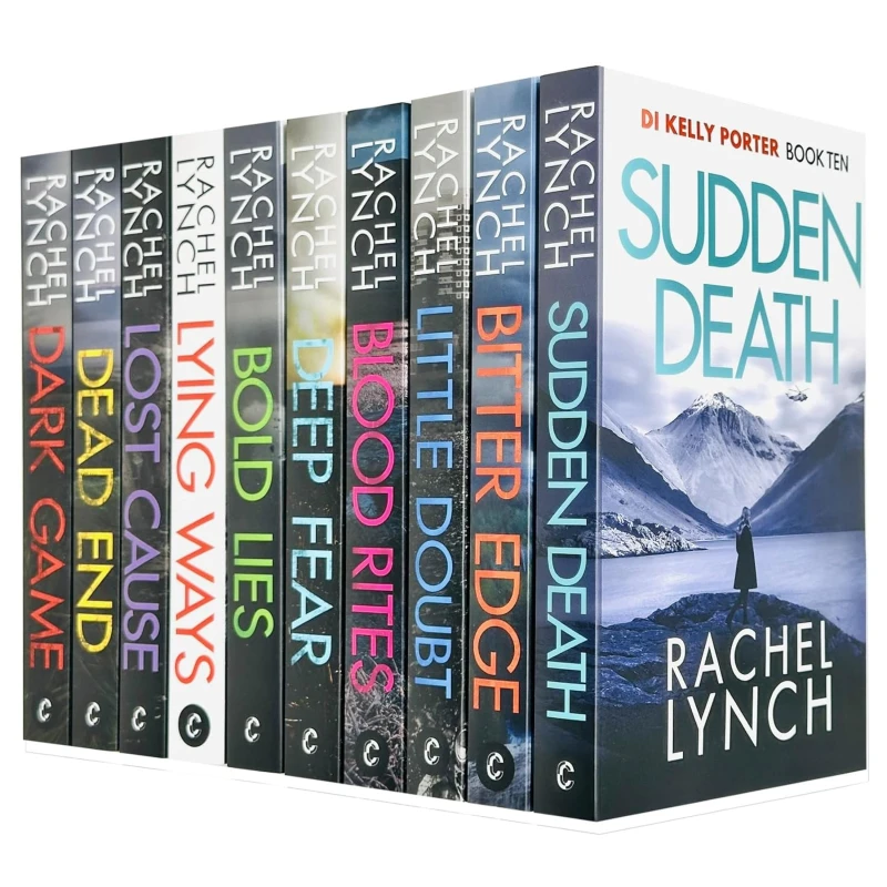 Image of Rachel Lynch DI Kelly Porter 10 Book Set Dark Game Bitter Edge Deep Fear Dead End Blood Rites Rachel Lynch Books