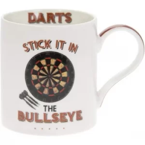 Image of Darts Fine China Mug By Lesser & Pavey