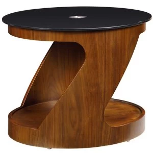 image of Jual San Marino Walnut Oval Lamp Table