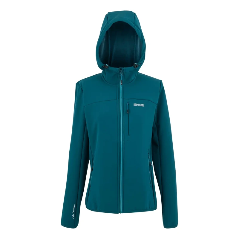 Image of Womens hooded jacket Regatta Ossek Bleu Female 44