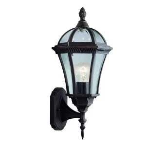 1 Light Outdoor Wall Lantern Rusty brown IP44, E27