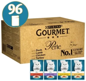 Gourmet Perle Chef's Collection Cat Food 96 x 85g