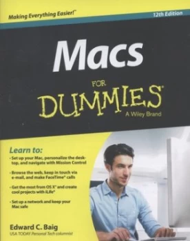 Image of Macs for Dummies by Edward C. Baig Paperback