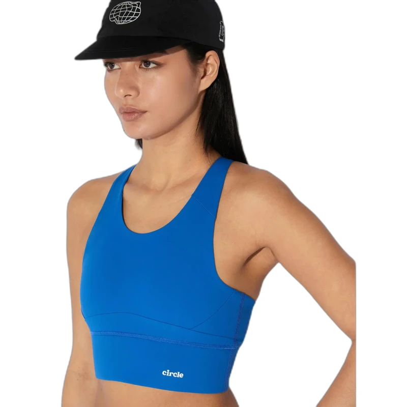 Image of Circle Sportswear Sports bra Circle Sportswear Level Up Bleu Female M