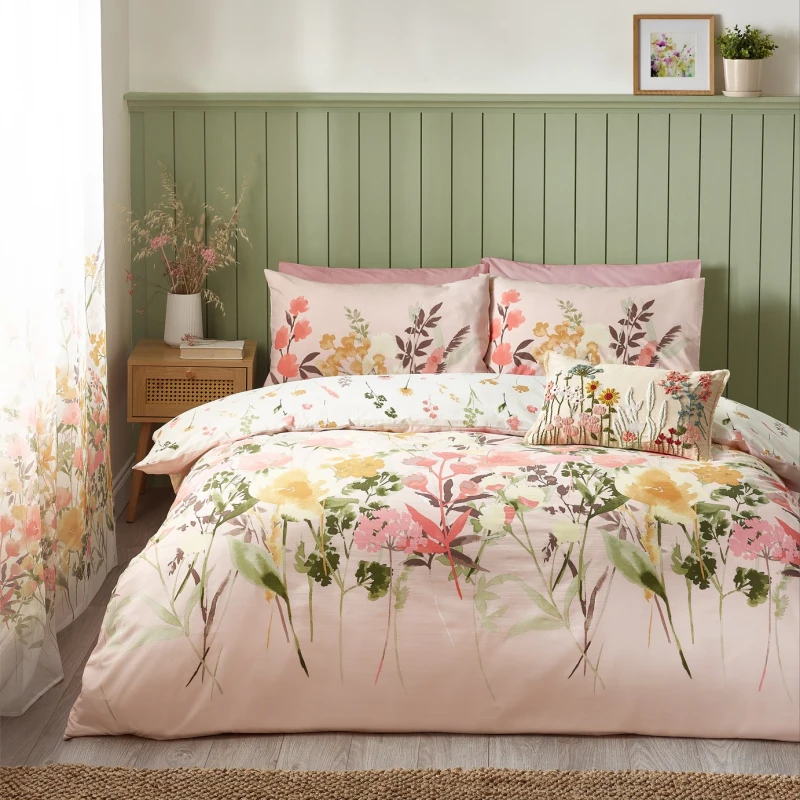 Image of Catherine Lansfield Catherine Lansfield Countryside Floral Bedding Set - Single