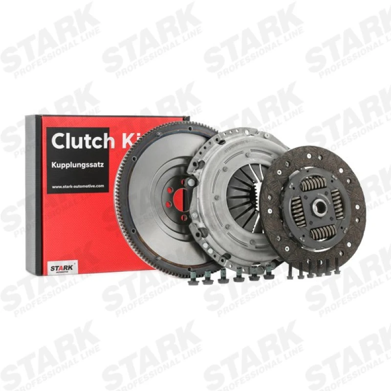 Image of STARK SKCK-0100107 Clutch without central slave cylinder, Special tools for mounting not necessary, for vehicles with push type clutch Clutch Kit (47
