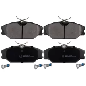Image of Brake Pad Set ADR164210 by Blue Print front axle