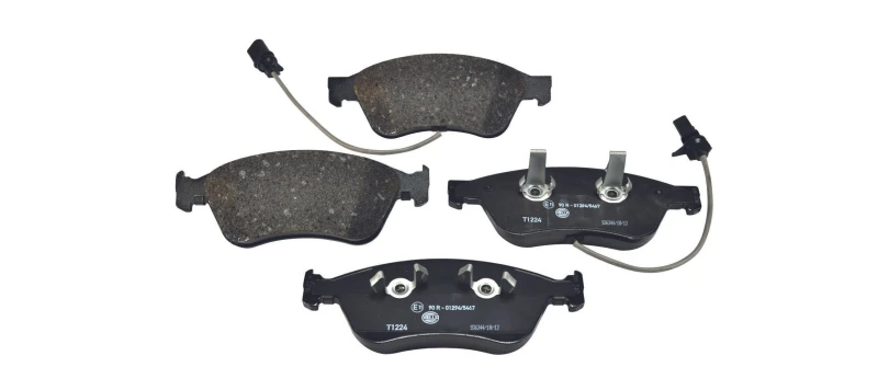 Image of HELLA Brake pad set HELLA 8DB 355 009-211