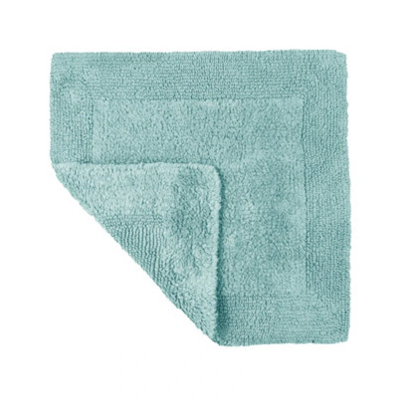 Image of Allure Bath Fashions Elegance Reversible Heavyweight Shower Mat - Duckegg