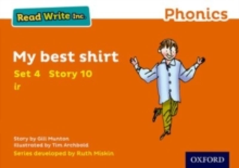 Image of Gill Munton Read Write Inc. Phonics: My Best Shirt (Orange Set 4 Storybook 10) Paperback Multi