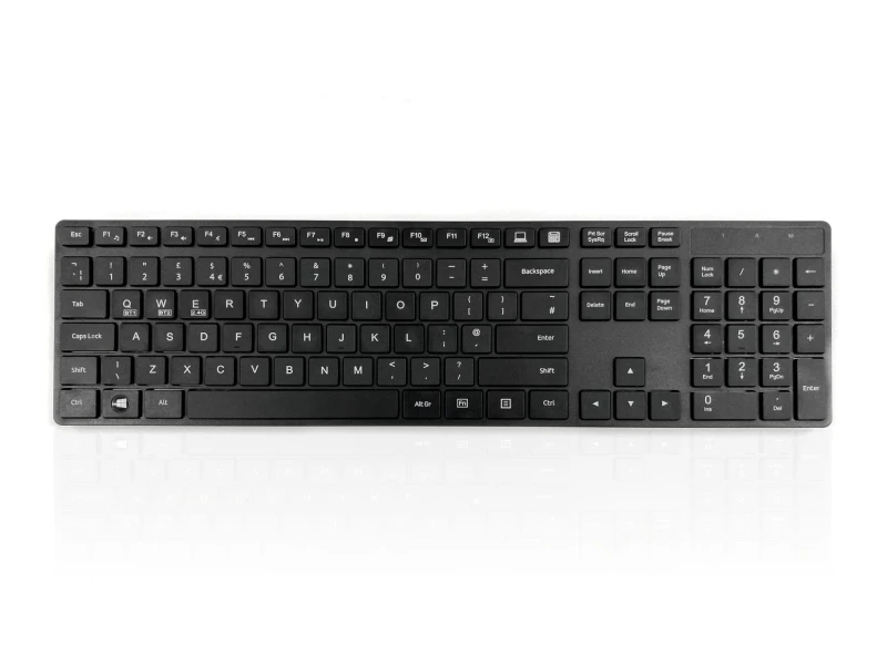 Image of Accuratus KYBAC301-BTBLK keyboard Universal RF Wireless + Bluetooth QW