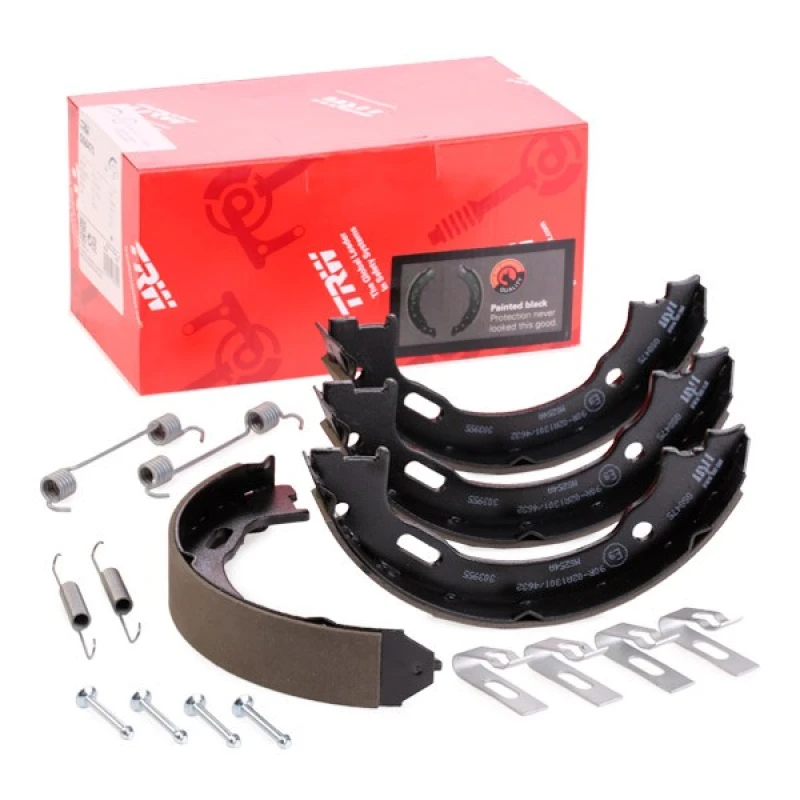 Image of TRW GS8475 Handbrake Shoes Brake Shoe Set,parking brake (1419)