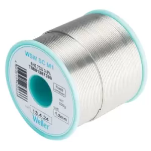 image of Weller T0051387599 Solder, 99.3/0.7, 227 Deg, 0.8Mm, 500G