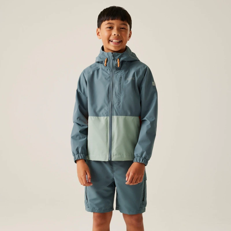 Image of Regatta Hanleigh Jkt - Grey Grey 7 - 8 Years