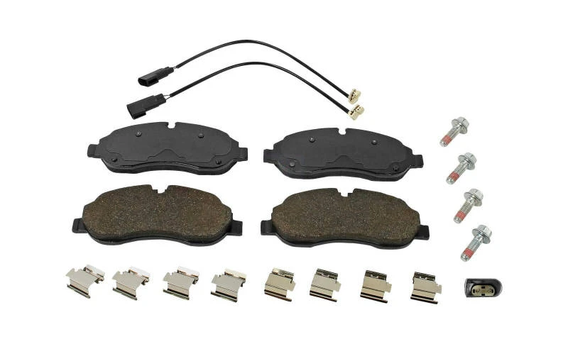 Image of DT Spare Parts 13.93108 Brake pad set Front Axle Brake Pad Set,disc brake (402)