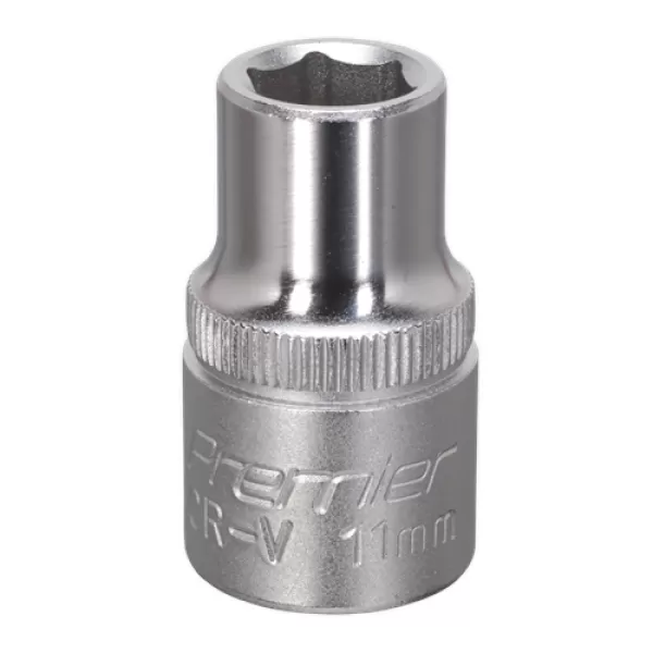 image of Genuine SEALEY S1211 WallDrive&#174; Socket 11mm 1/2Sq Drive