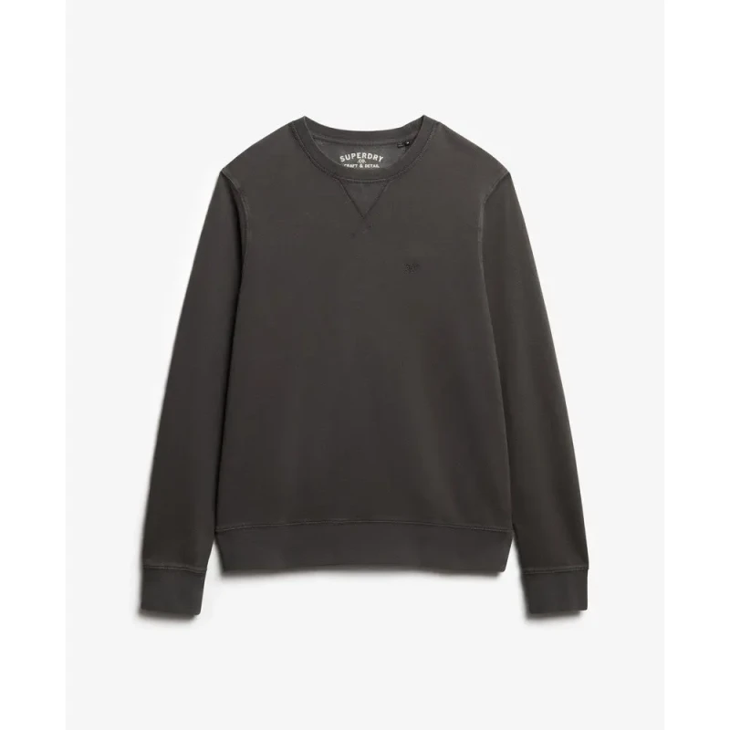 Image of Superdry Classic sweatshirt Superdry Essential Noir Male 2XL