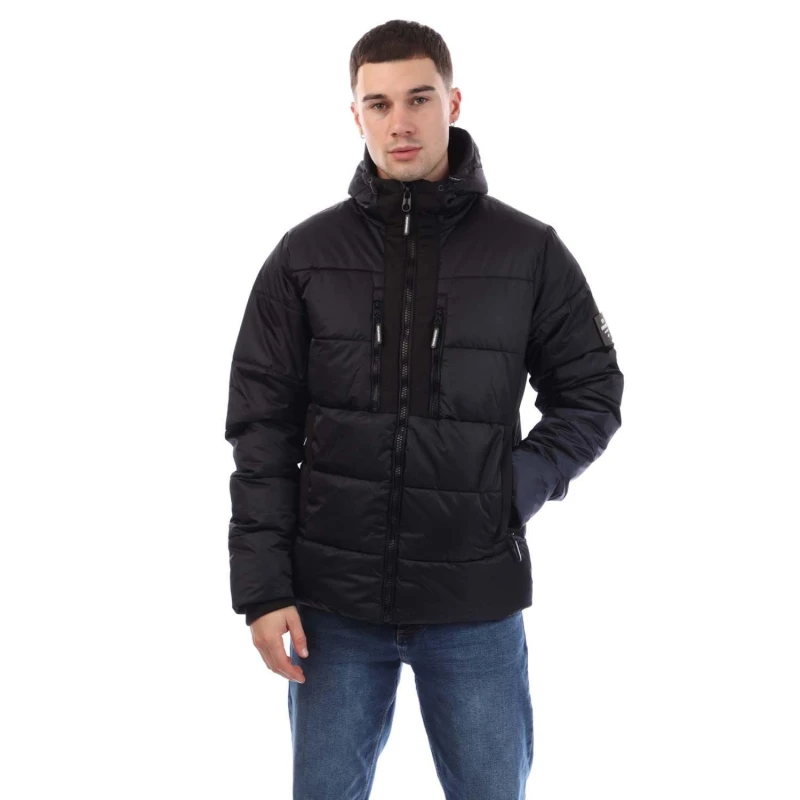 Image of Crosshatch Crosshatch Men Chimmax Jacket in Navy Size: 2X-large Navy XXL Male 5059294707190