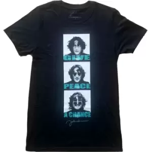 John Lennon - GPAC Stack Unisex XX-Large T-Shirt - Black