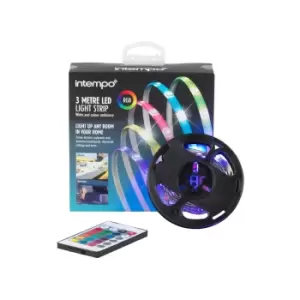 image of Intempo Multi-Coloured USB LED Strip Light