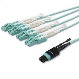 Image of 5m Fiber Breakout Cable MPO MTP to LC