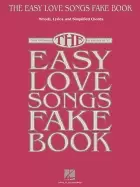 Image of easy love songs fake book melody lyrics and simplified chords in the key o