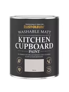 image of Rust-Oleum Kitchen Cupboard Paint Mocha 750Ml