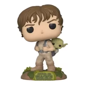 image of Star Wars Empire Strikes Back Training Luke with Yoda Pop! Vinyl Figure