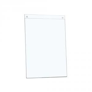 image of Office Sign Holder Wall Display Portrait A4 Clear 938551