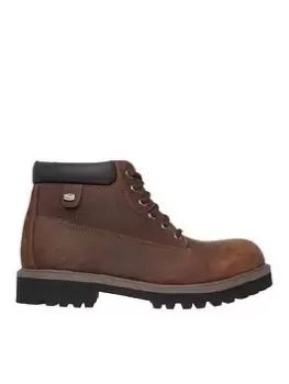 Image of Skechers 4442 - Sergeants - Verdict Shoe, Brown, Size 11, Men