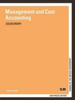 Image of Management and Cost Accounting by Colin M. Drury Book