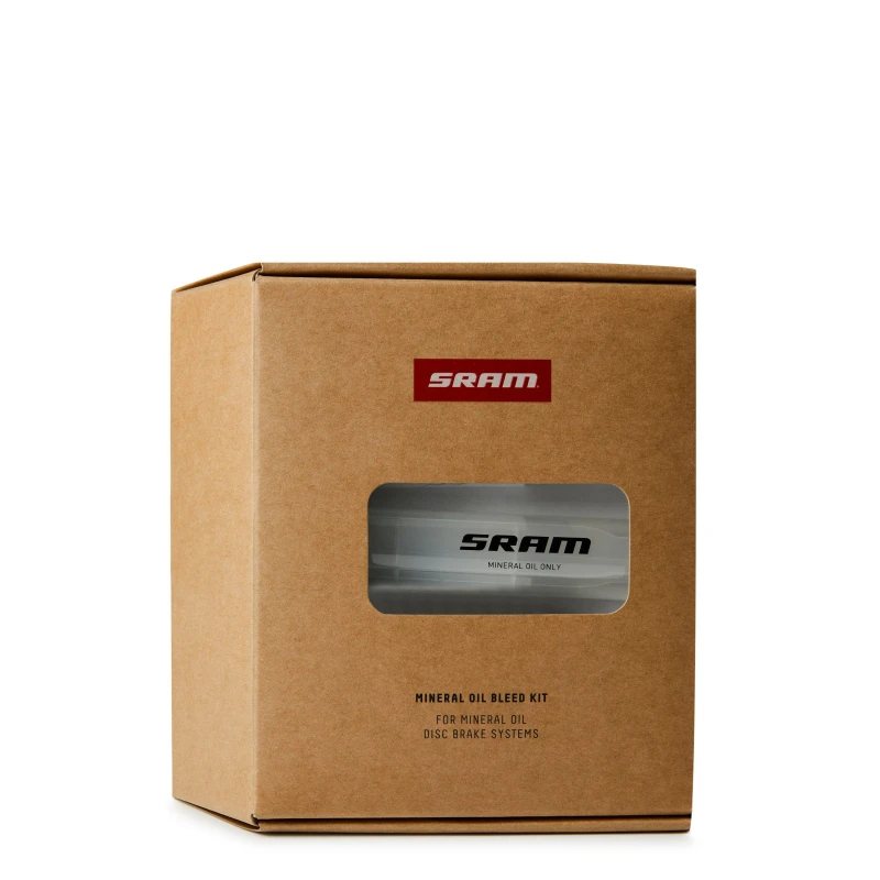 Image of Sram Standard Mineral Oil Bleed Kit includes 2 Standard Syringes M4 fittings Pinch Clamps bleed block Torx tool crowfoot Maxima Mineral Oil DB NO SI