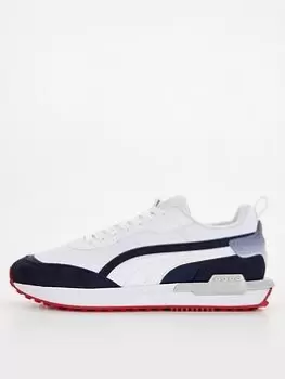 image of Puma City Rider Gradient - Navy/Grey , Navy/Grey, Size 11, Men