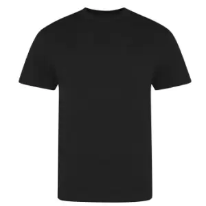 Image of Awdis Unisex Adult The 100 T-Shirt (4XL) (Deep Black)