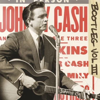 Image of Johnny Cash - Bootleg Vol III: Live Around The World Limited Edition Transparent Vinyl