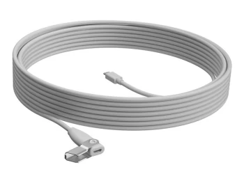 Image of Logitech Rally Mic Pod Extension Cable - Microphone Extension Cable -