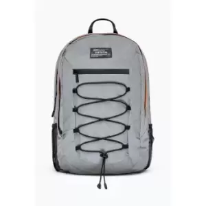 image of Hype Maxi Reflective Backpack (One Size) (Grey/Black) - Grey/Black